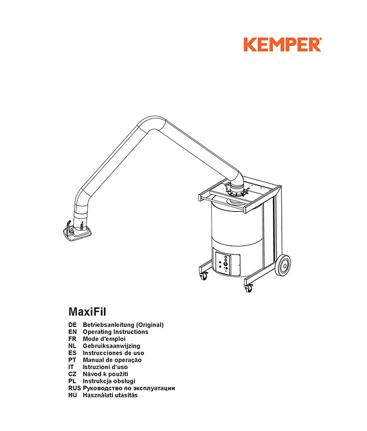 KEMPER MaxiFil Lasrookfilter