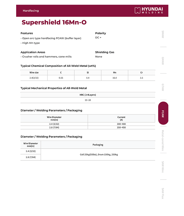 Hyundai Supershield 16Mn-O