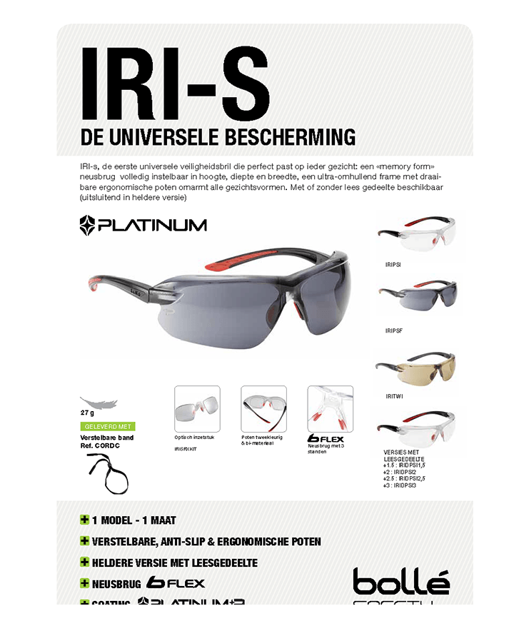 BOLLÉ Safety IRI-S