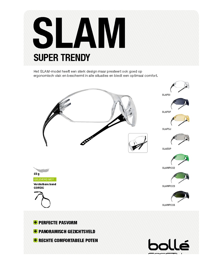 BOLLÉ Safety SLAM