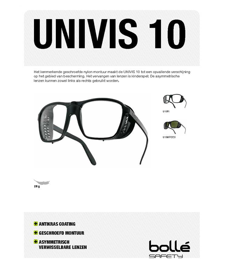 BOLLÉ Safety UNIVIS10