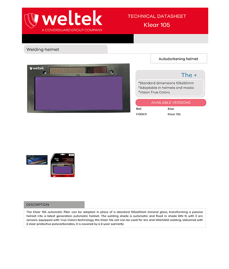 Weltek Klear 105