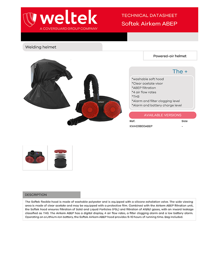 Weltek Softek Airkem ABEP 