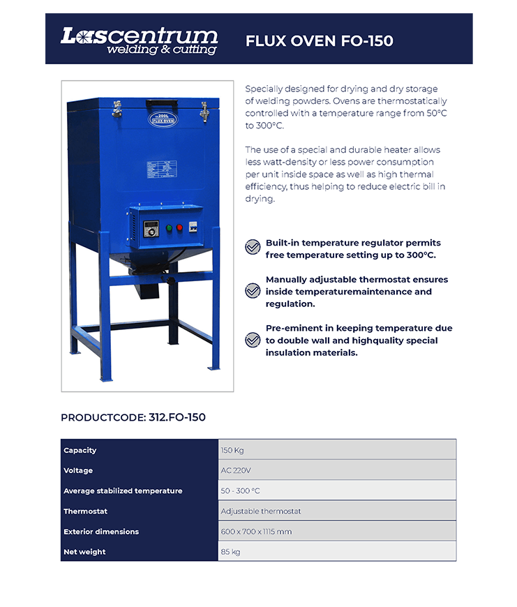 Fluxoven FO-150