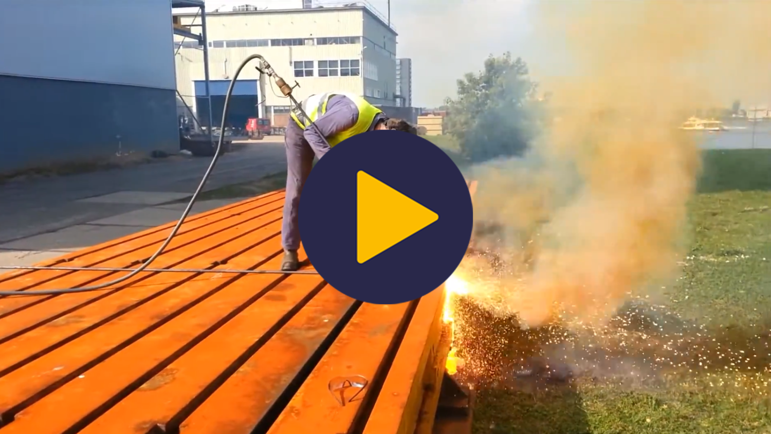 Exothermic snijden 